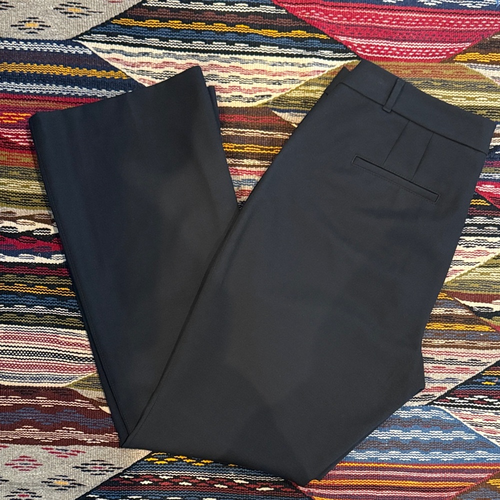 White House Black Market Women's Black Boot Cut Pants